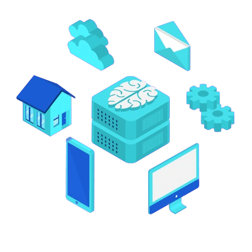 Federated learning icon